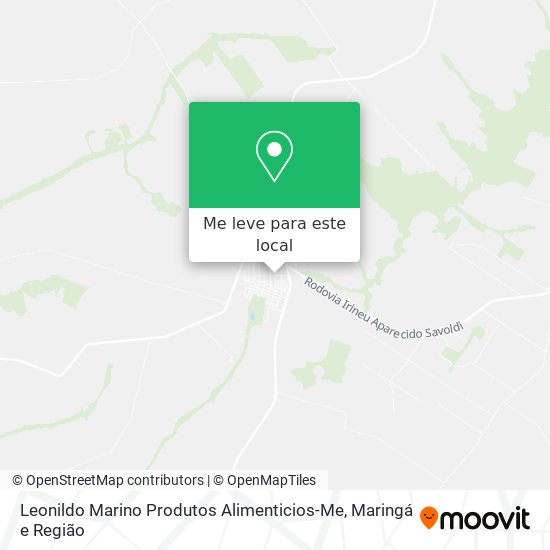 Leonildo Marino Produtos Alimenticios-Me mapa