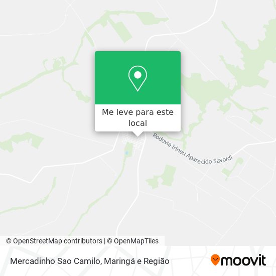 Mercadinho Sao Camilo mapa