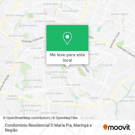 Condominio Residencial D Maria Pia mapa