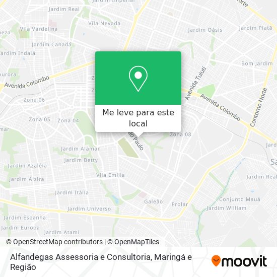 Alfandegas Assessoria e Consultoria mapa