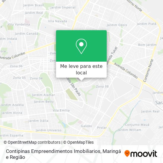 Contipinas Empreendimentos Imobiliarios mapa