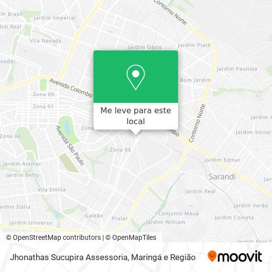 Jhonathas Sucupira Assessoria mapa