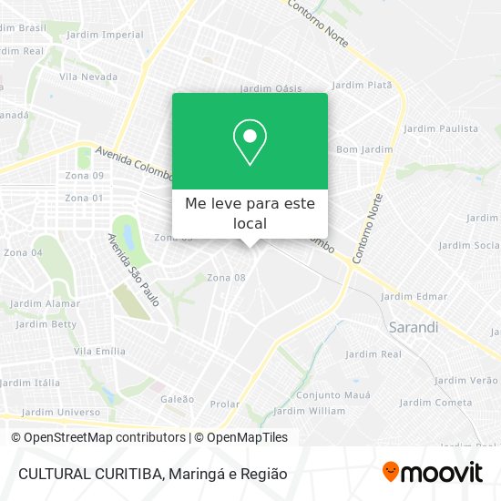 CULTURAL CURITIBA mapa