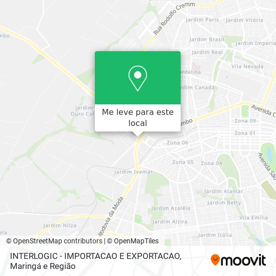 INTERLOGIC - IMPORTACAO E EXPORTACAO mapa