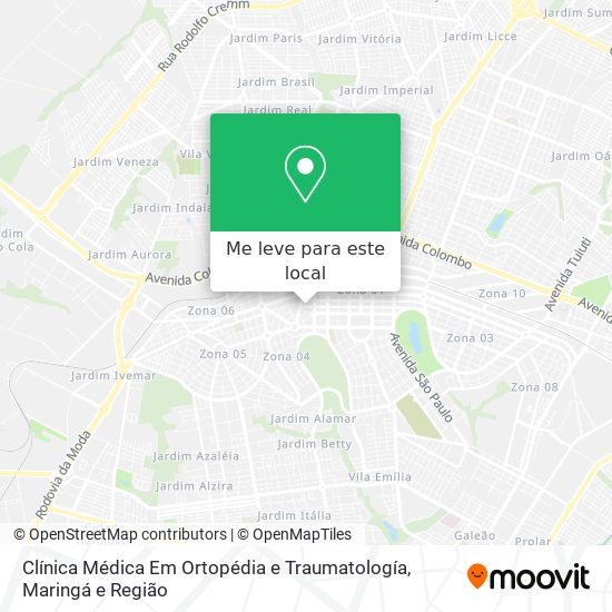Clínica Médica Em Ortopédia e Traumatología mapa