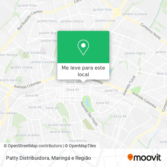 Patty Distribuidora mapa
