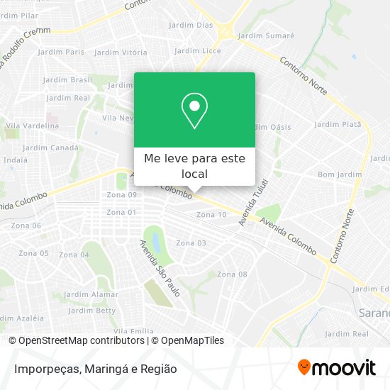 Imporpeças mapa