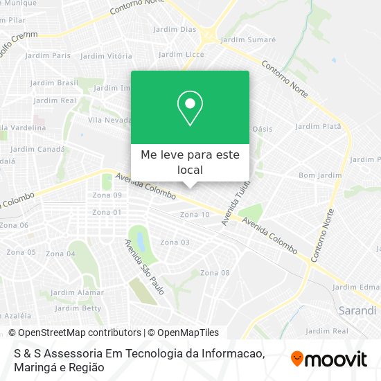 S & S Assessoria Em Tecnologia da Informacao mapa