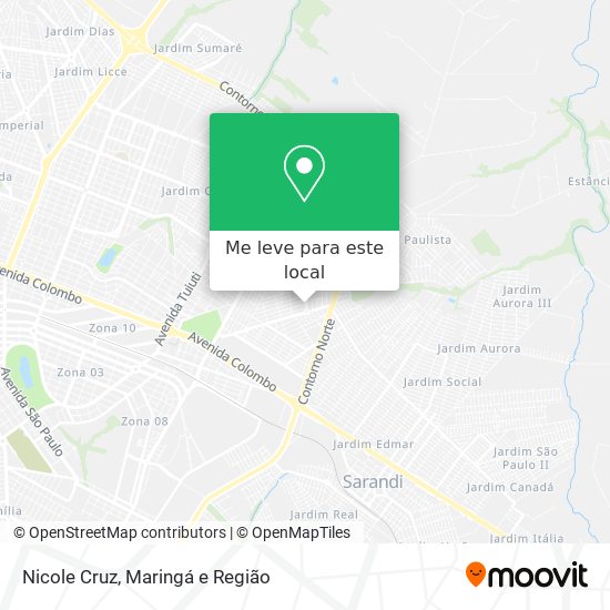 Nicole Cruz mapa