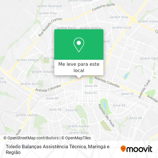 Toledo Balanças Assistência Técnica mapa