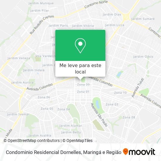 Condominio Residencial Dornelles mapa