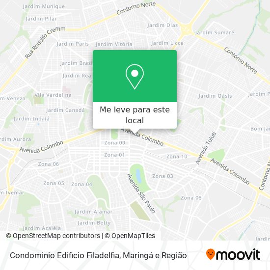 Condominio Edificio Filadelfia mapa