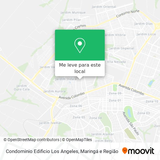 Condominio Edificio Los Angeles mapa