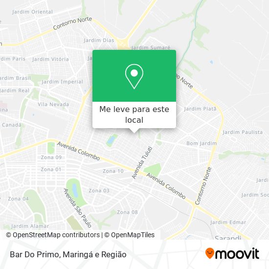 Bar Do Primo mapa