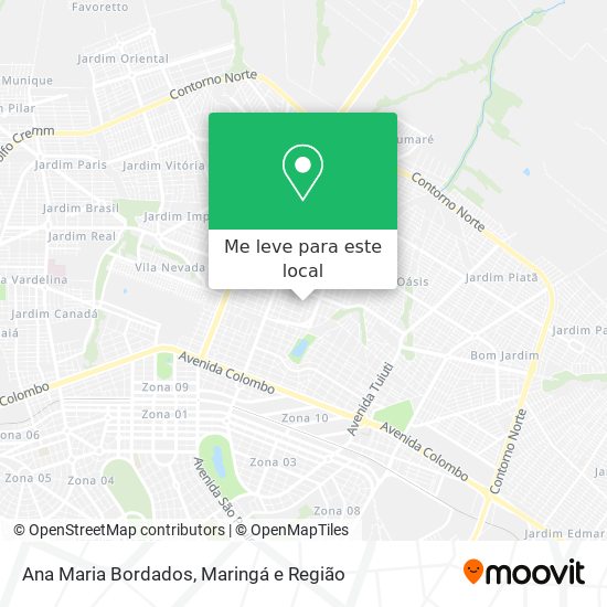 Ana Maria Bordados mapa