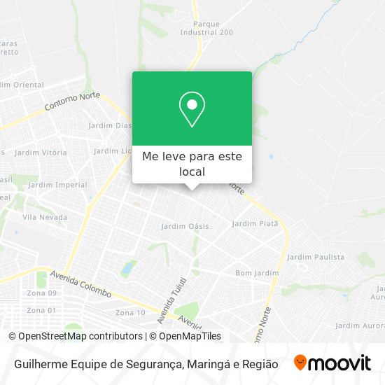 Guilherme Equipe de Segurança mapa