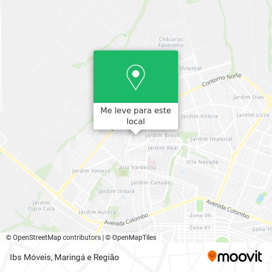 Ibs Móveis mapa