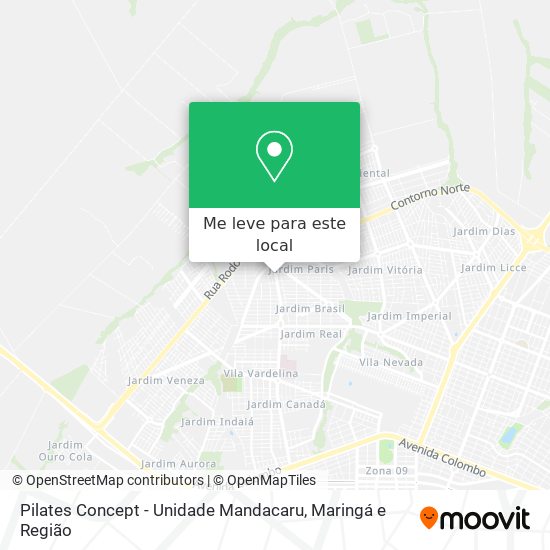 Pilates Concept - Unidade Mandacaru mapa