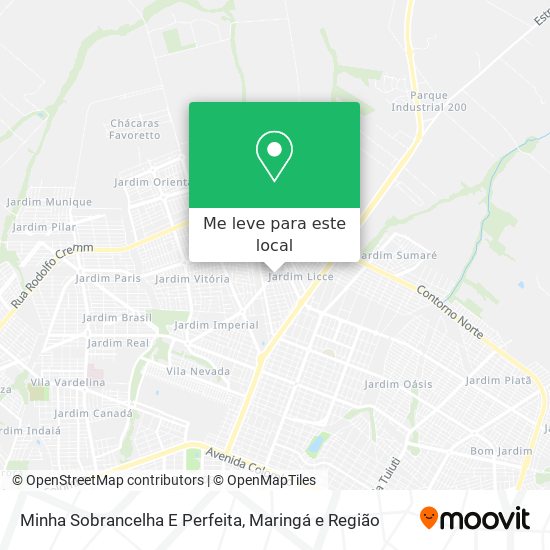 Minha Sobrancelha E Perfeita mapa