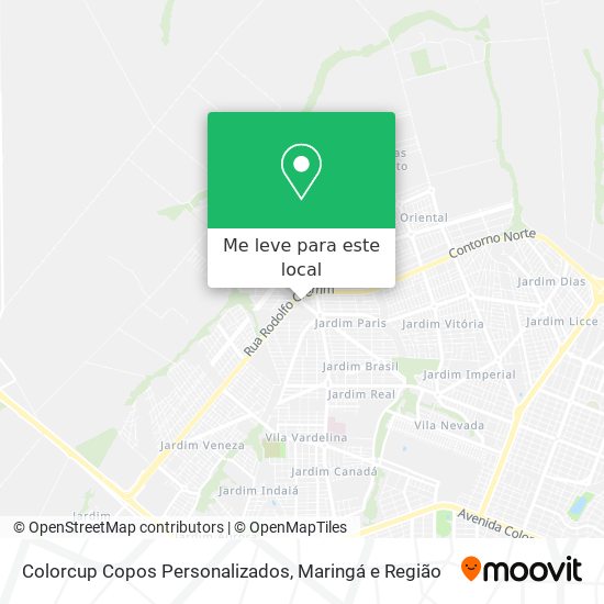 Colorcup Copos Personalizados mapa