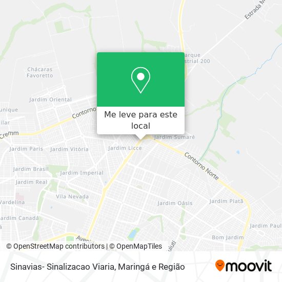 Sinavias- Sinalizacao Viaria mapa