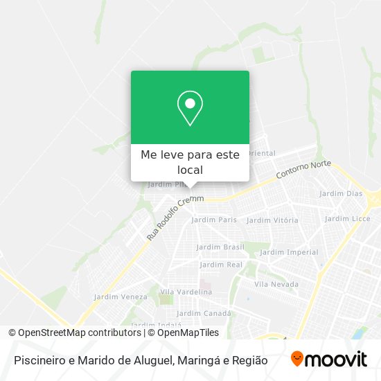 Piscineiro e Marido de Aluguel mapa