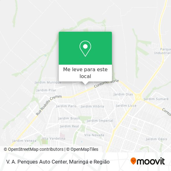 V. A. Penques Auto Center mapa