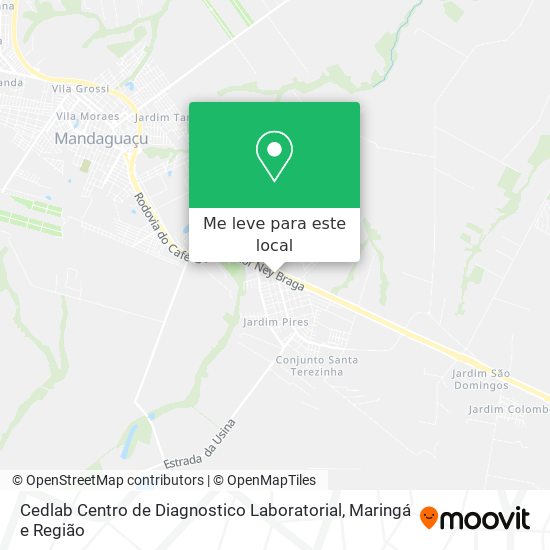 Cedlab Centro de Diagnostico Laboratorial mapa
