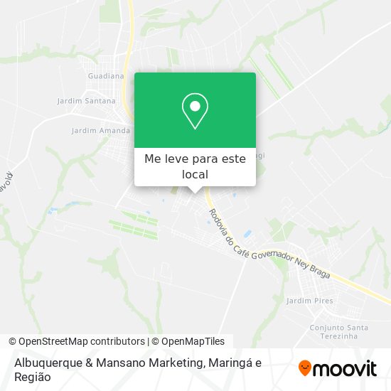 Albuquerque & Mansano Marketing mapa