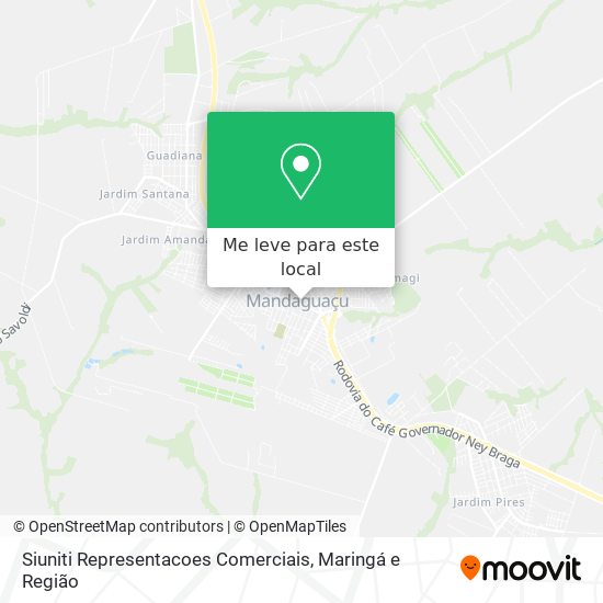 Siuniti Representacoes Comerciais mapa