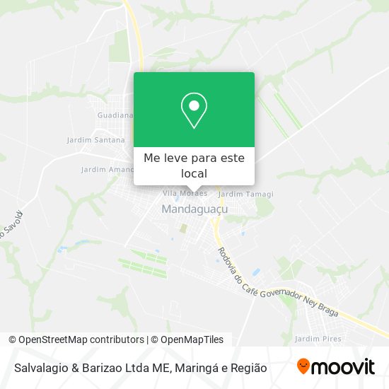 Salvalagio & Barizao Ltda ME mapa