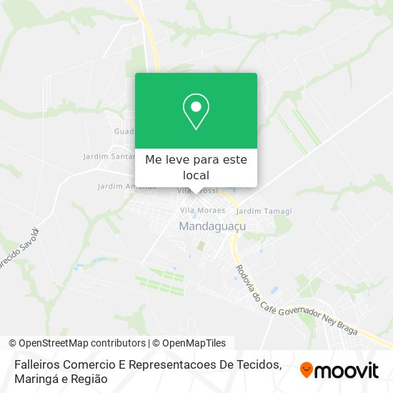 Falleiros Comercio E Representacoes De Tecidos mapa