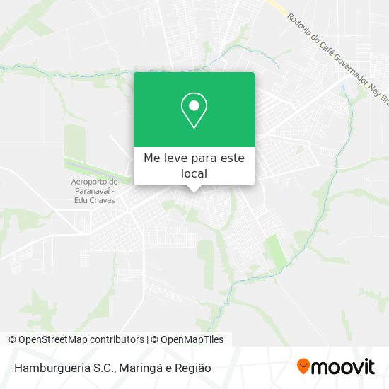 Hamburgueria S.C. mapa