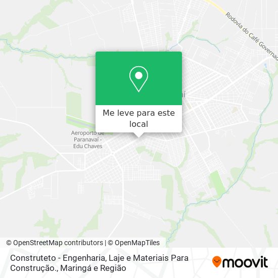 Construteto - Engenharia, Laje e Materiais Para Construção. mapa