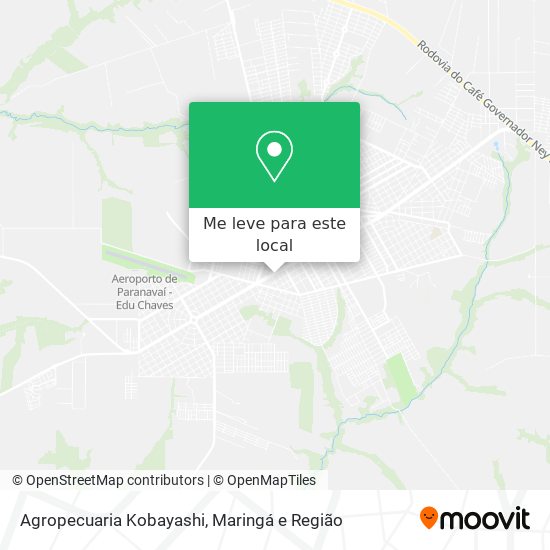 Agropecuaria Kobayashi mapa