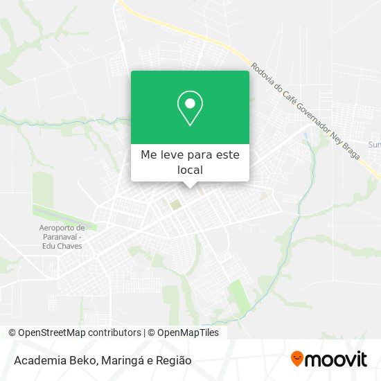 Academia Beko mapa