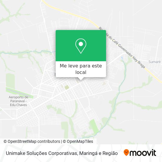 Unimake Soluções Corporativas mapa