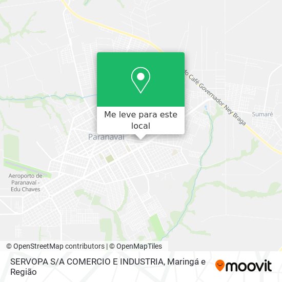 SERVOPA S / A COMERCIO E INDUSTRIA mapa