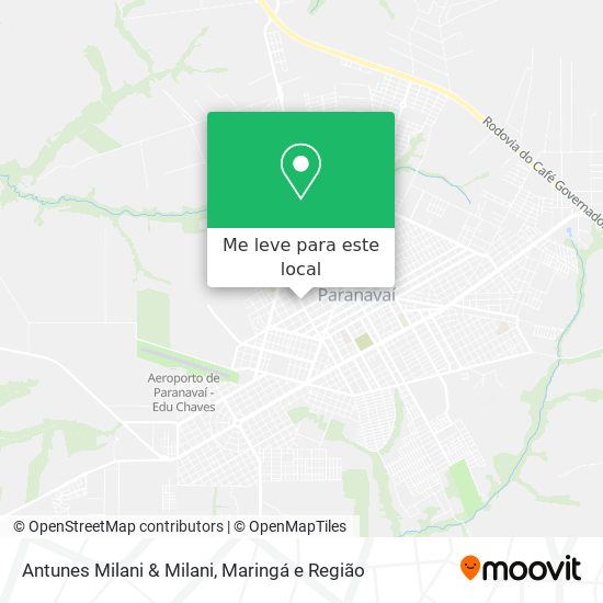 Antunes Milani & Milani mapa