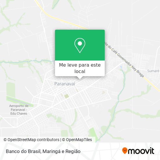 Banco do Brasil mapa