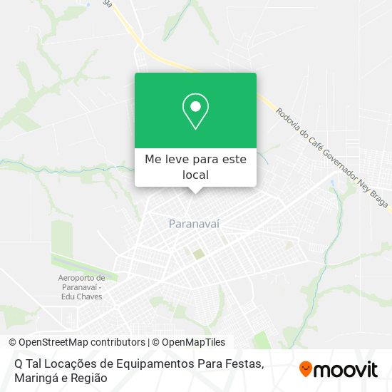 Q Tal Locações de Equipamentos Para Festas mapa