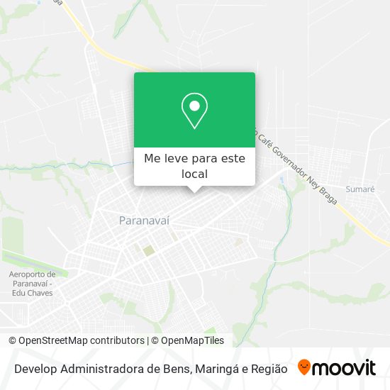 Develop Administradora de Bens mapa
