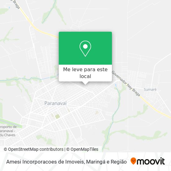 Amesi Incorporacoes de Imoveis mapa