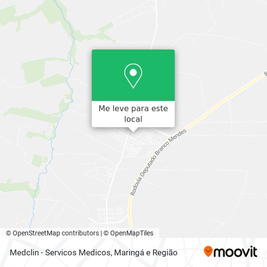 Medclin - Servicos Medicos mapa