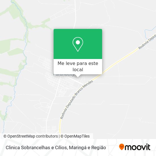 Clinica Sobrancelhas e Cílios mapa
