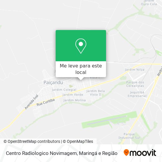 Centro Radiologico Novimagem mapa