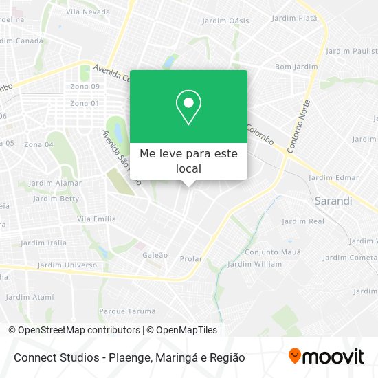 Connect Studios - Plaenge mapa
