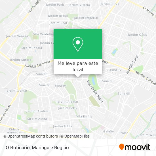O Boticário mapa