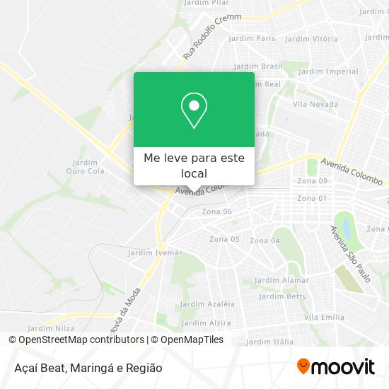 Açaí Beat mapa