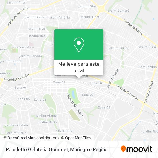 Paludetto Gelateria Gourmet mapa